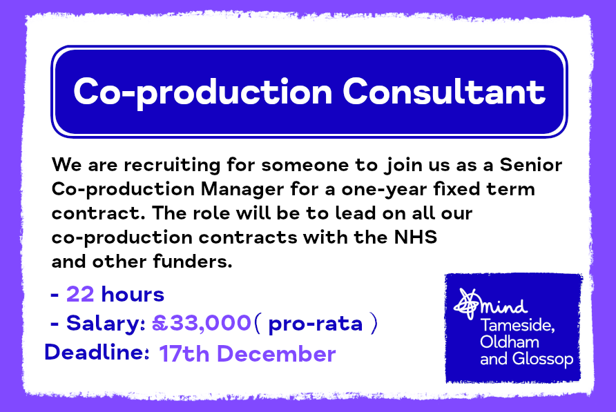 Co-production Consultant