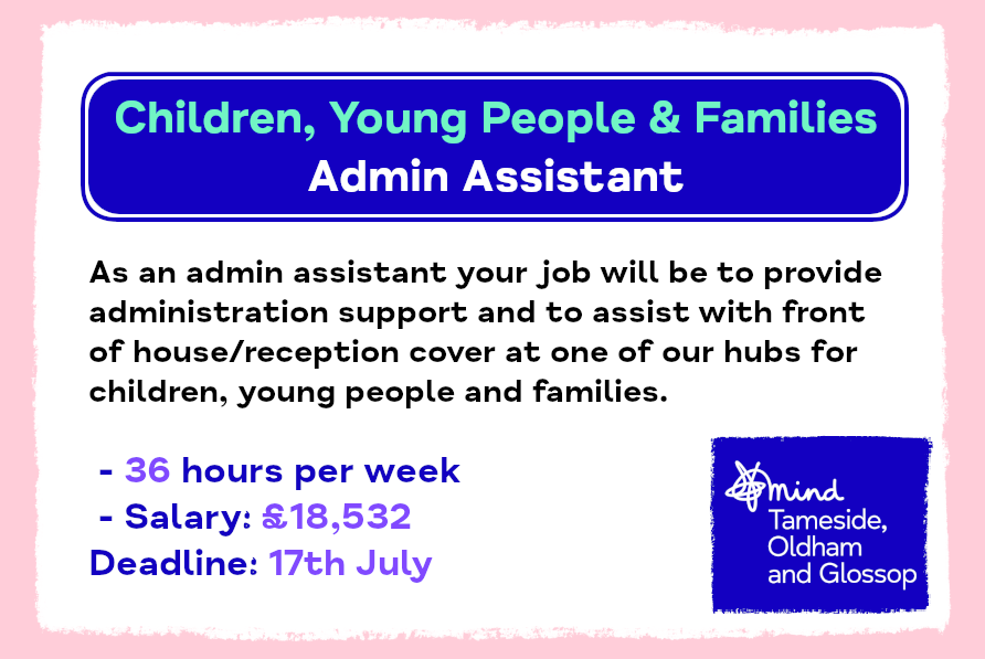 Children, Young People & Families - Admin Assistant