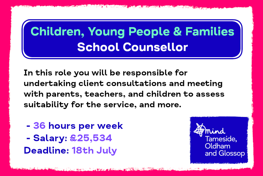 Children, Young People & Families - School Counsellor