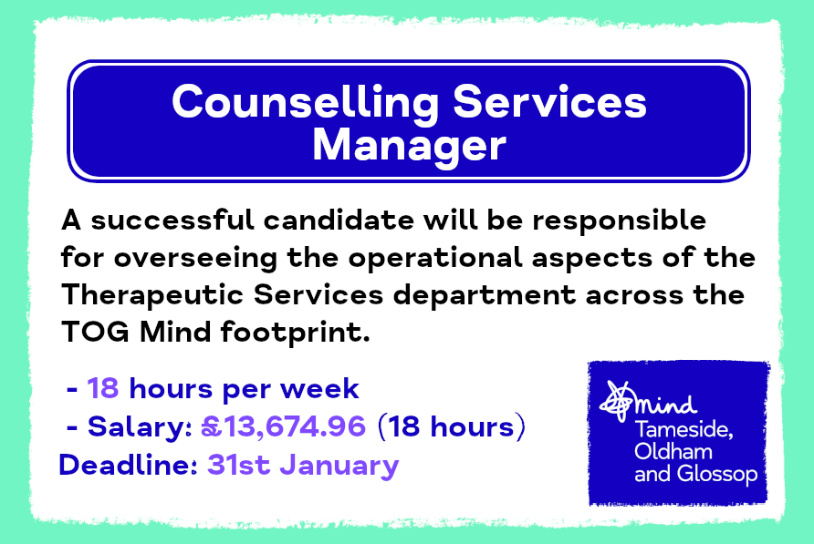 Counselling Services Manager