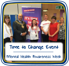 Time to Change Event, Oldham - Mental Health Awareness Week